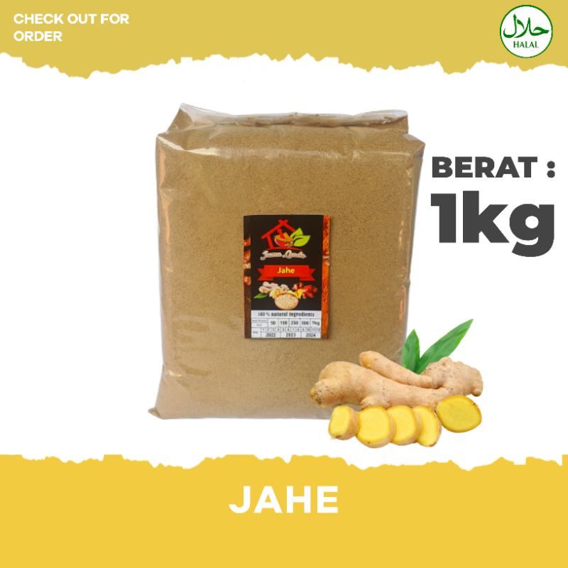 

Jahe Bubuk 1kg - Bumbu Dapur - Bubuk Minuman - Herbal