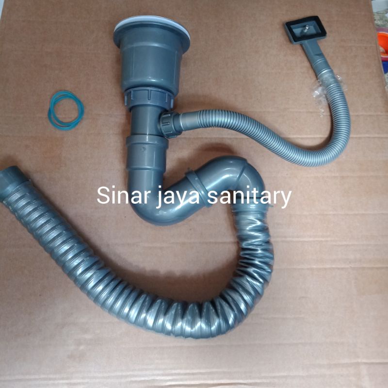 Afur kitchen sink satu set selang pembuangan / Afur sink komplit