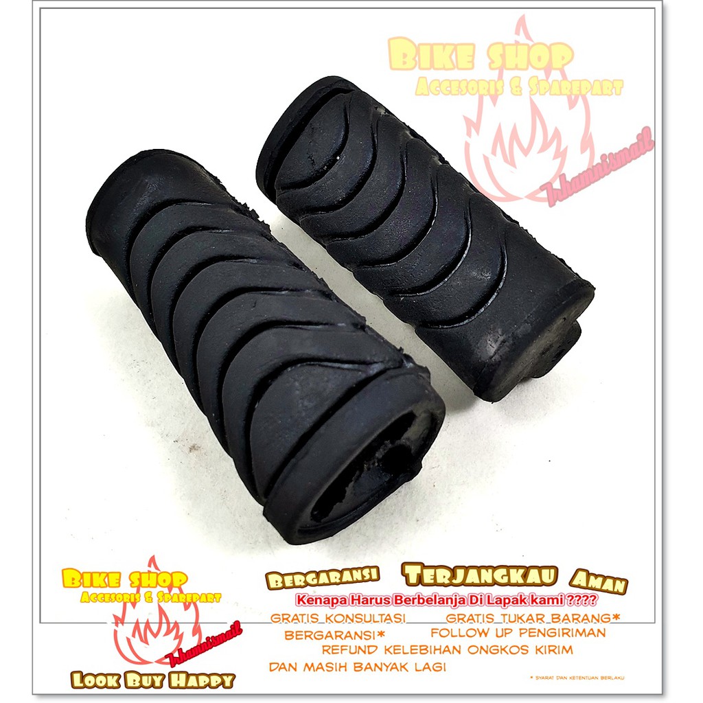 Foot Step Depan Motor Revo Karet Variasi Bar Step