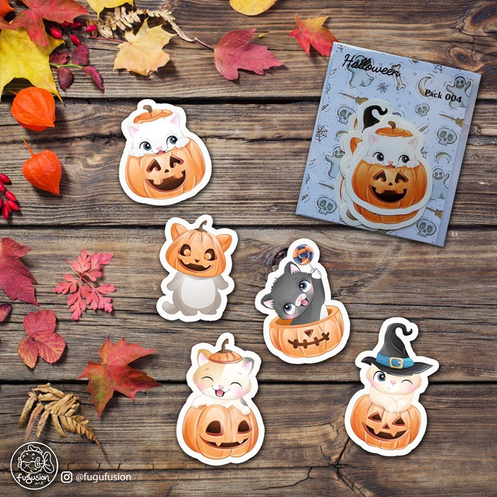 

Sticker / Stiker Deco Aesthetic Pack Halloween 004 Utk Laptop, Buku, Diary, Journal, dll