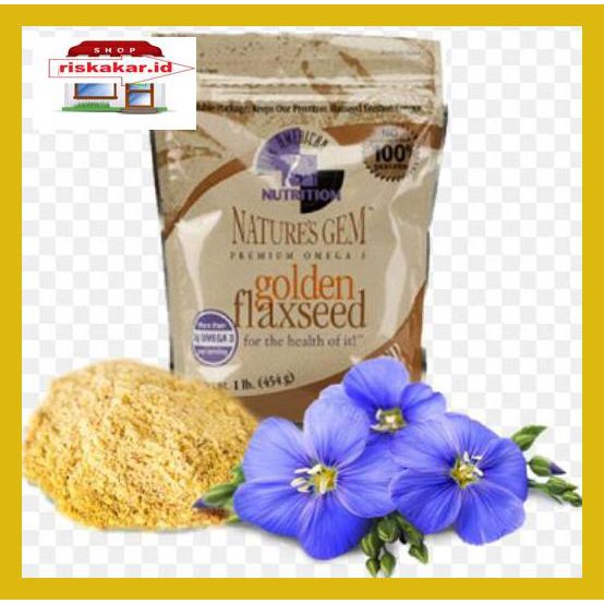 

I0Iuiou8- Nature' Gem Premium Golden Flaxseed 5Wr4E5-