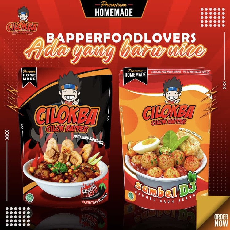

(READY STOCK) CILOKBA CILOK BAPPER BAPER TULANG RANGU SAMBEL IRENG & SAMBEL DAUN JERUK CILOK