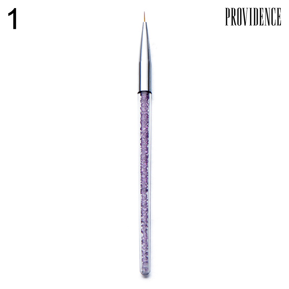 Providence Rhinestone Handle Nail Art UV Gel Polish Painting Drawing Pen DIY Manicure Tool