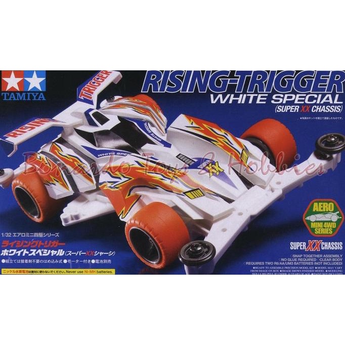Tamiya #19619 Rising-Trigger White Special Super XX Chassis