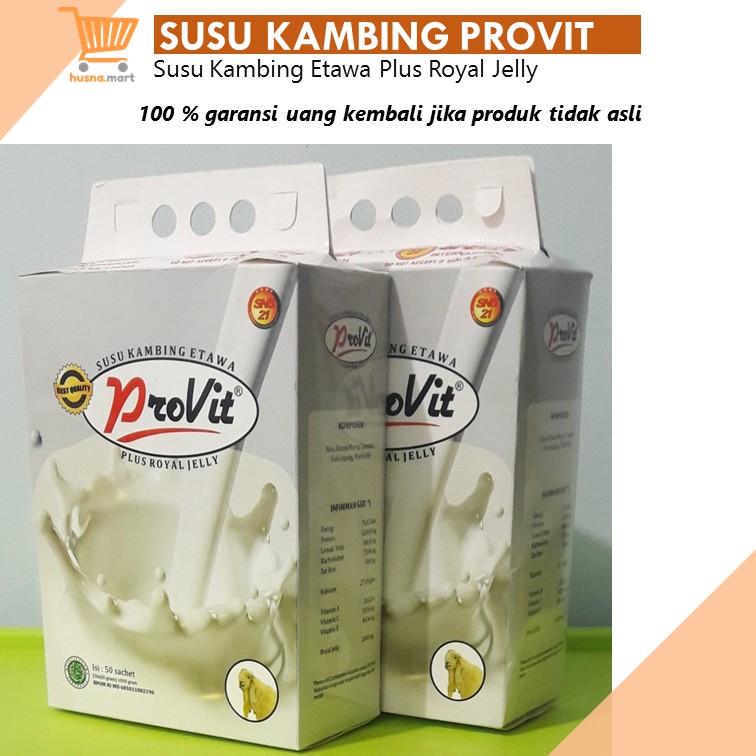Susu Kambing Etawa Provit Plus Royal Jelly Original Asli Premium