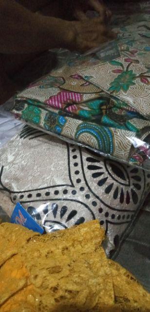Trolistore Kemeja Batik Pria Cowok Lengan Pendek Motif Manuk Zebra Seragam Batik Murah Pekalongan