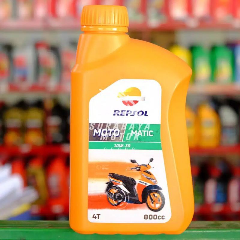 Oli Repsol Matic Moto Sae 10W30 800ml