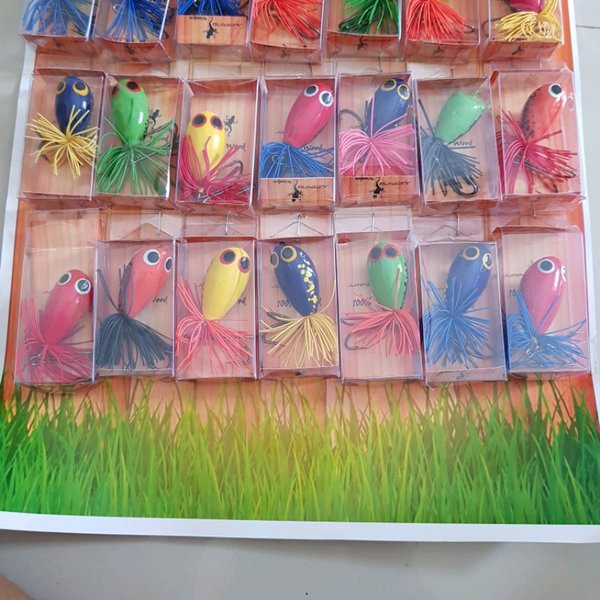 Solusi jump frog oval - lure casting  Terlaris