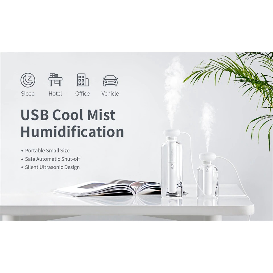 Air Humidifier USB Pengharum Ruangan Portable Mini Celup Panjang Car Air Purifier Mobil