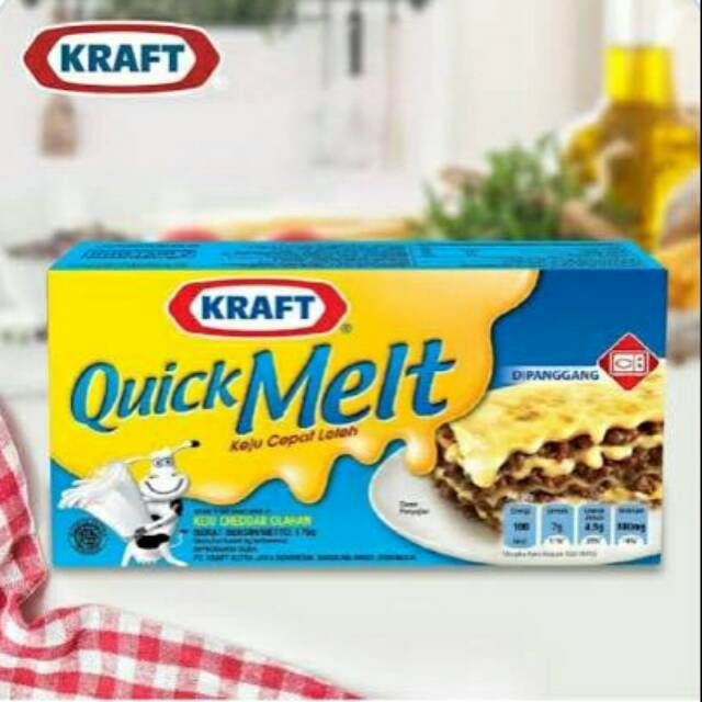 

Kraft Quick Melt Cheese 165 gr