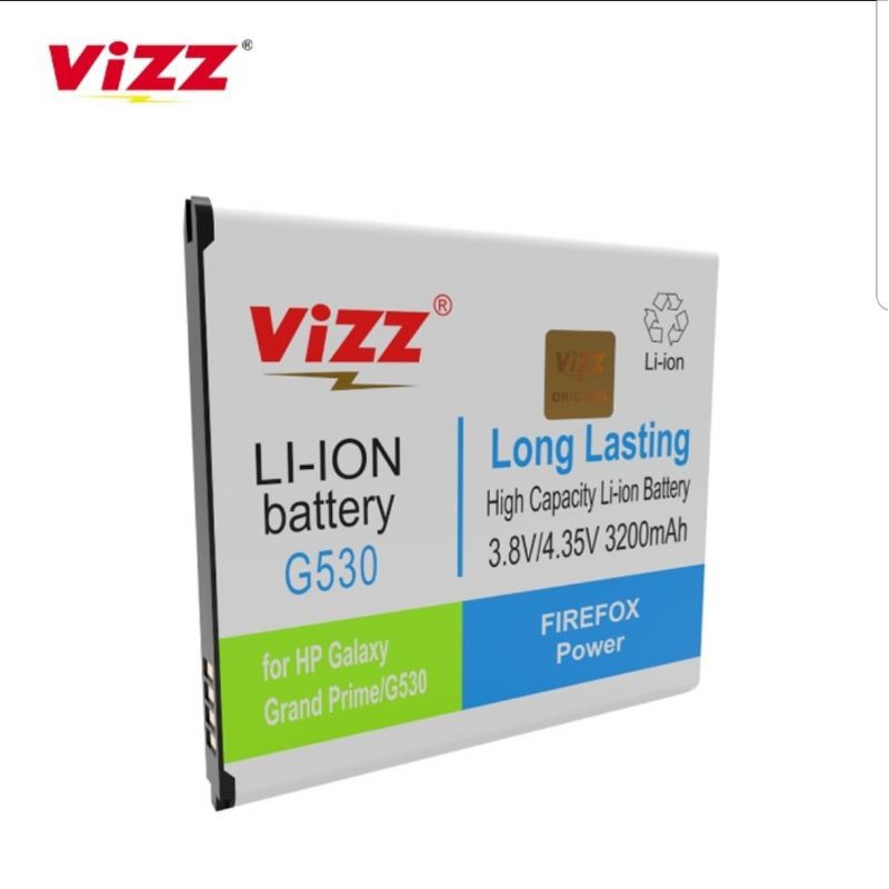 BATERAI VIZZ SAMSUNG GALAXY GRAND PRIME G530 / J2 PRIME G532 / J5 / J3 2016 / J3 / J2 PRO ORIGINAL