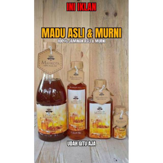 

Madu Asli "MAHKOTA" (Kemasan 100gr)