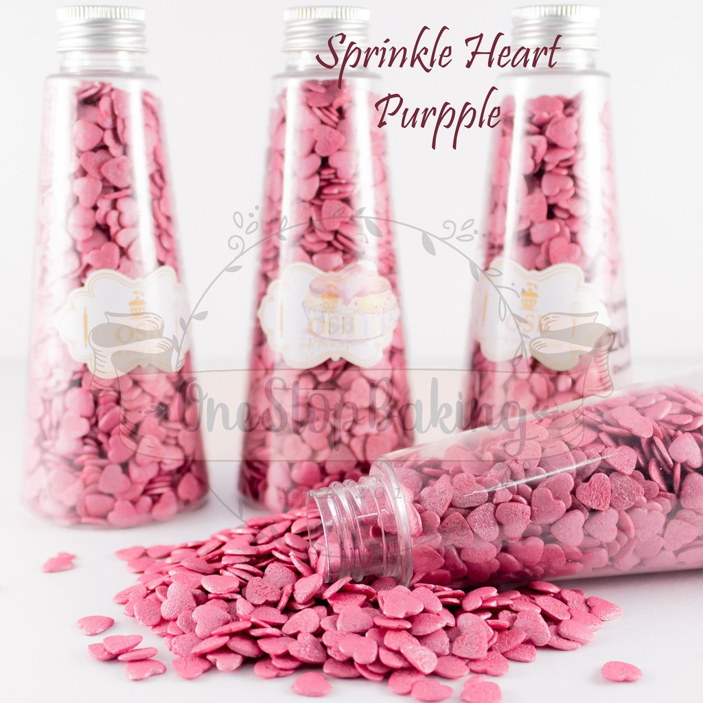 

Sprinkles Hearts Zucceroo Purple 130gr