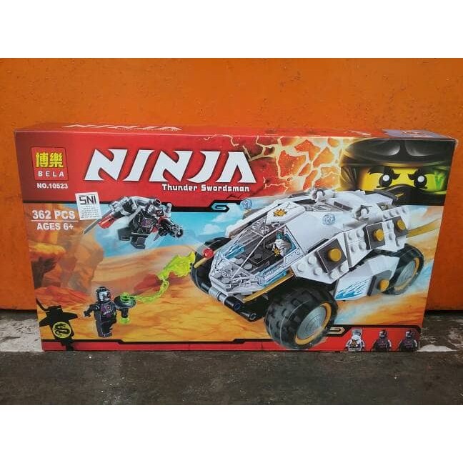 brick bela 10523 ninja go titanium ninja tumbler Mainan anak murah