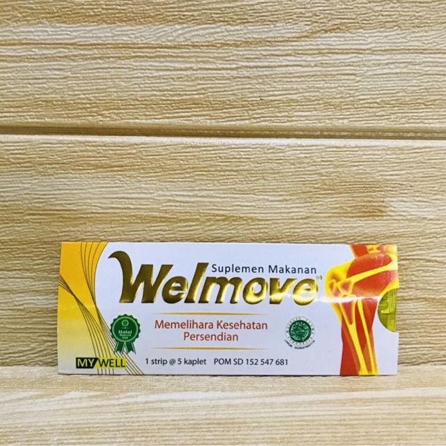 WELMOVE TABLET | Vitamin Sendi | Mengatasi Nyeri Sendi