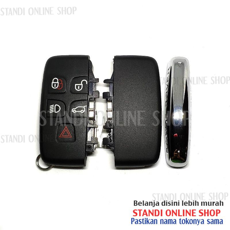 Casing Remote Smart Key Shell Kunci Land Rover Ranger Rover Evoque