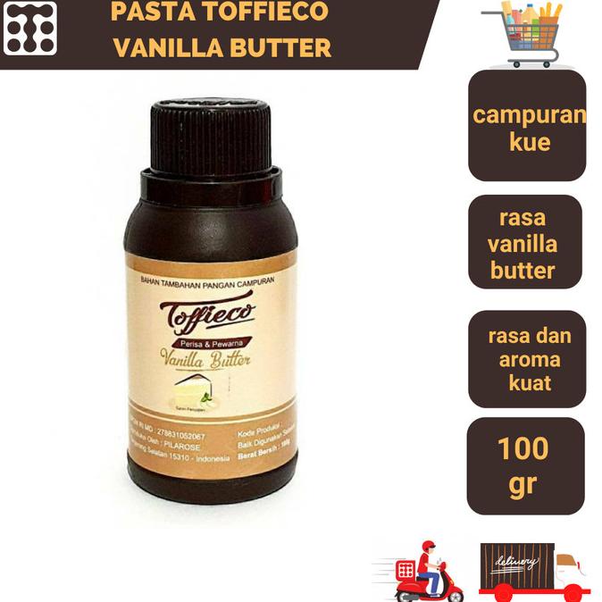 

PASTA TOFFIECO VANILLA BUTTER 100 G TERLARIS TERPERCAYA ORIGINAL