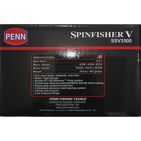 REEL PENN SPINFISHER V 3500 (ORI)
