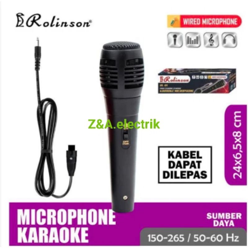 Microphone Karaoke Rolinson RL-01