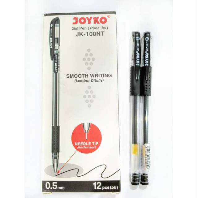 Pulpen Gel JOYKO JK-100NT 0.5 mm / Pulpen Gel JOYKO JK 100 NT 0.5 mm Isi 12 pcs