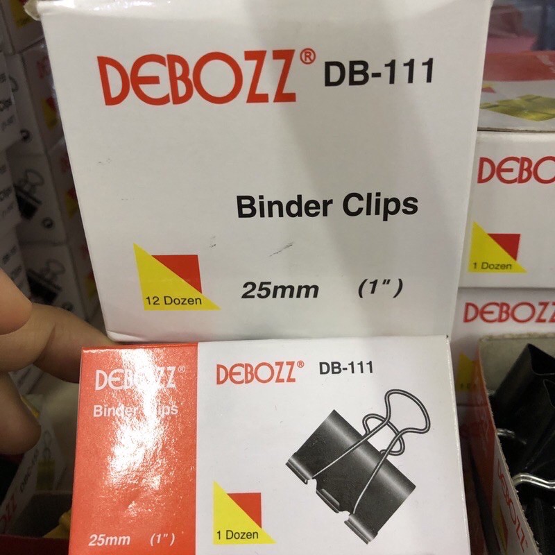 

BINDER KLIP (12bh) 25mm dan 15mm