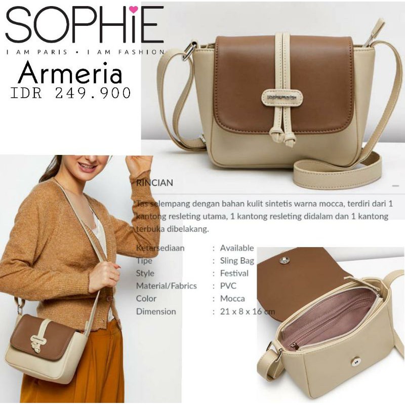 tas slempang Armeria bag sophie Martin Paris