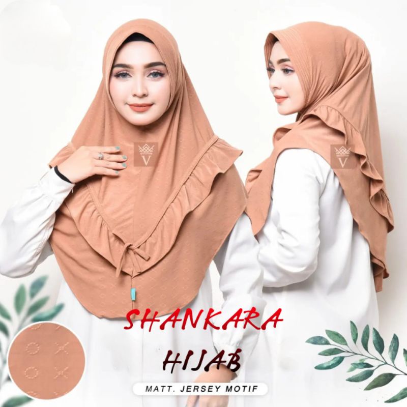 Jilbab Instan Jersey Motif Tali Pita Terbaru 2022