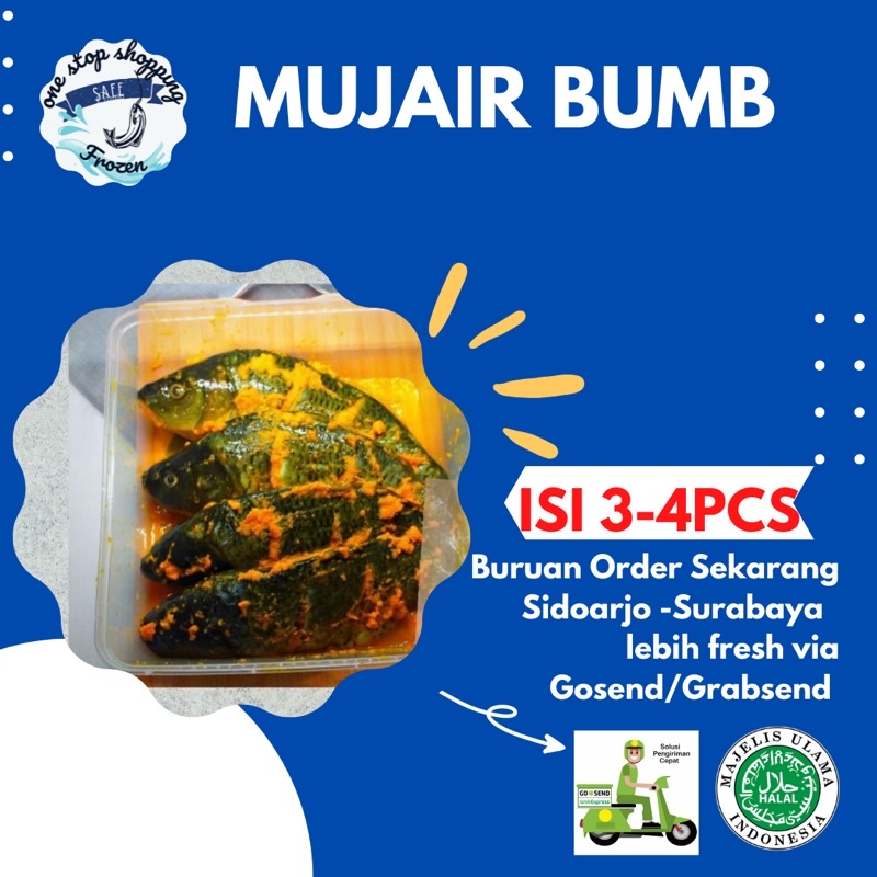 

Mujair Bumbu Kuning 250gr