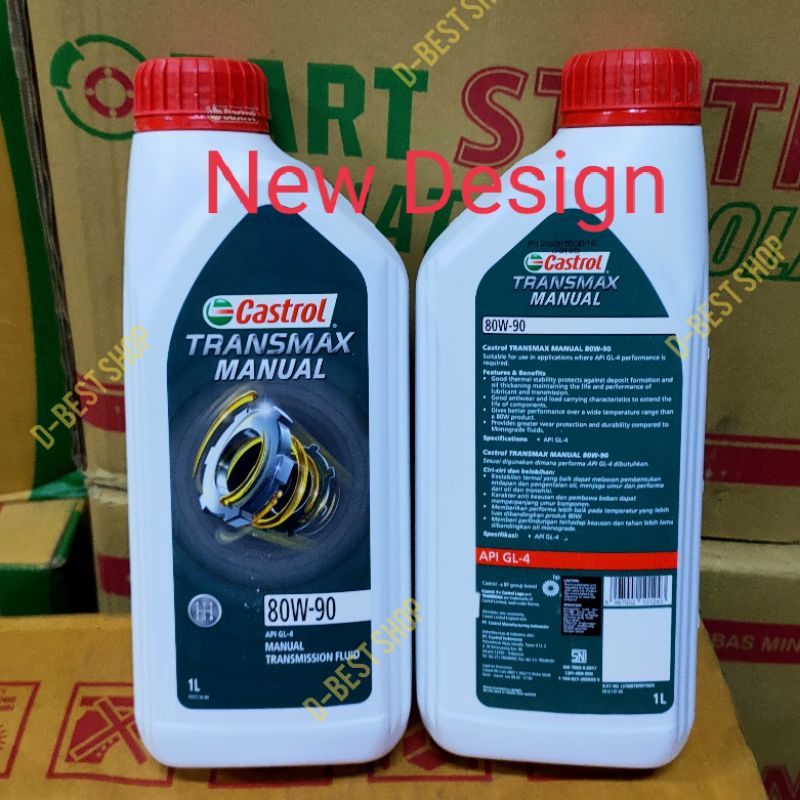 Oli GEAR Castrol TRANSMISI MANUAL MTF GL-4 80W/90 - 1 liter