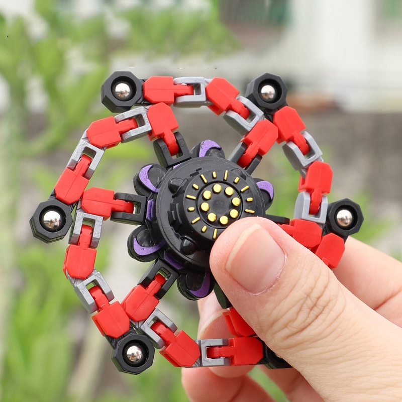 New Deformed Fidget Toys Sensory Spinner For Childrens Antistress Hand Chain Toy Mechanical Action Figure