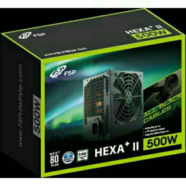Power Supply FSP Hexa plus II 500W 80 PSU