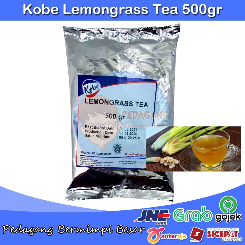 Kobe Lemongrass Tea 500gr | Kobe Lemon Grass Tea 500gr | Teh Sereh