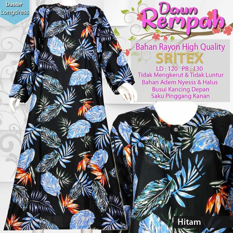 DADTER LONGDRESS ROTARY SRITEX MURAH