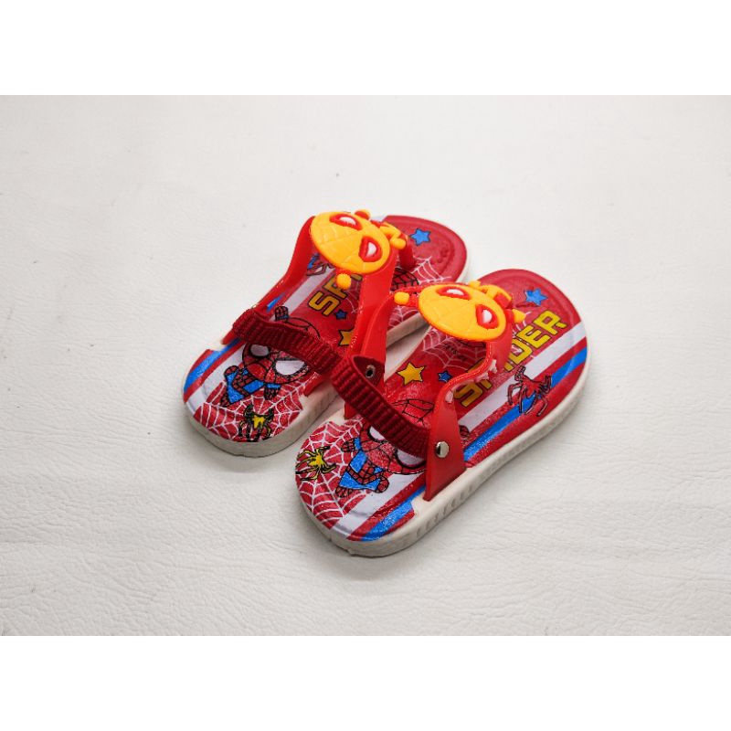 TERMURAH - SANDAL ANAK LAK-LAKI TALI IKAT BISA BERBUNYI CITT..CITT COD 1-3THN / SANDAL JEPIT ANAK BERBUNYI CITT.. CITT MOTIF SPAIDERMAN / SANDAL ANAK BALITA LUCU MOTIF SPAIDERMAN / SANDAL JEPIT BUNYI CIT CIT TERMURAH / SANDAL KEREN ANAK COWOK / IMPORT