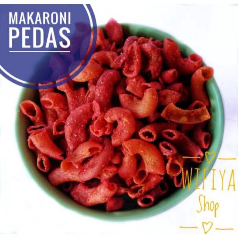 

Makaroni Pedas Manis Kerupuk Makaroni bantet Makanan Ringan Pedas 150gr