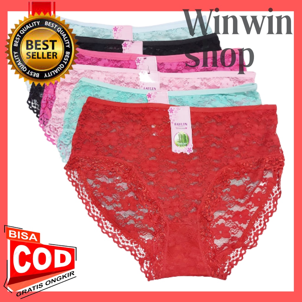 CD Wanita Sexy Transparan Winwinn Jiel Jumbo