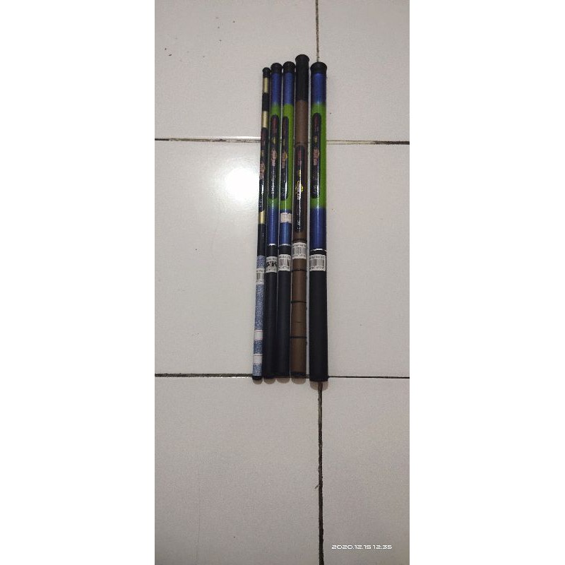 tegek ros pendek fiber tornado ikan mas 180,210,240,270,300,360,450
