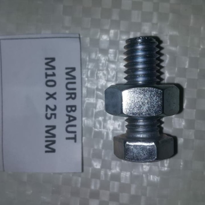 Mur baut 10 x 25 / Bmp m10 x 25 galvanish / Bmp m10 x 25