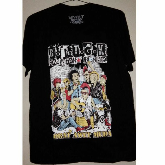 Kaos Punk Bajingan Tengik