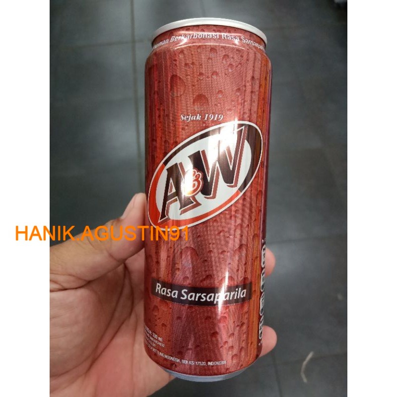 

A&W Can 250ml Sarsaparila