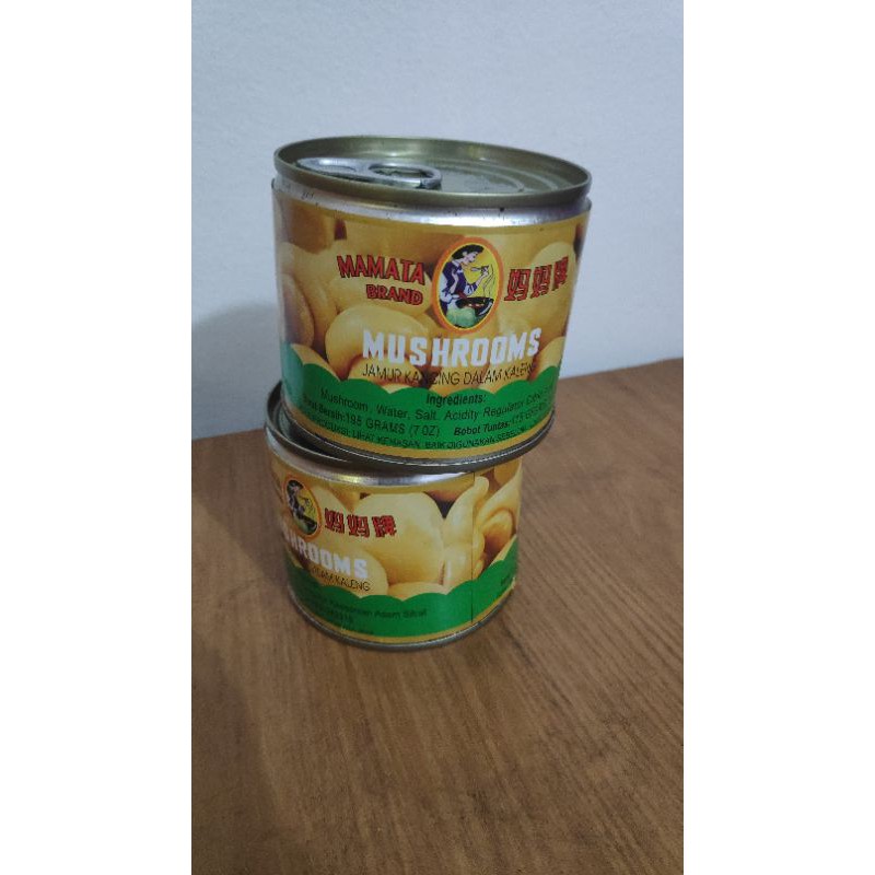 

Jamur kancing dalam kaleng 198gr