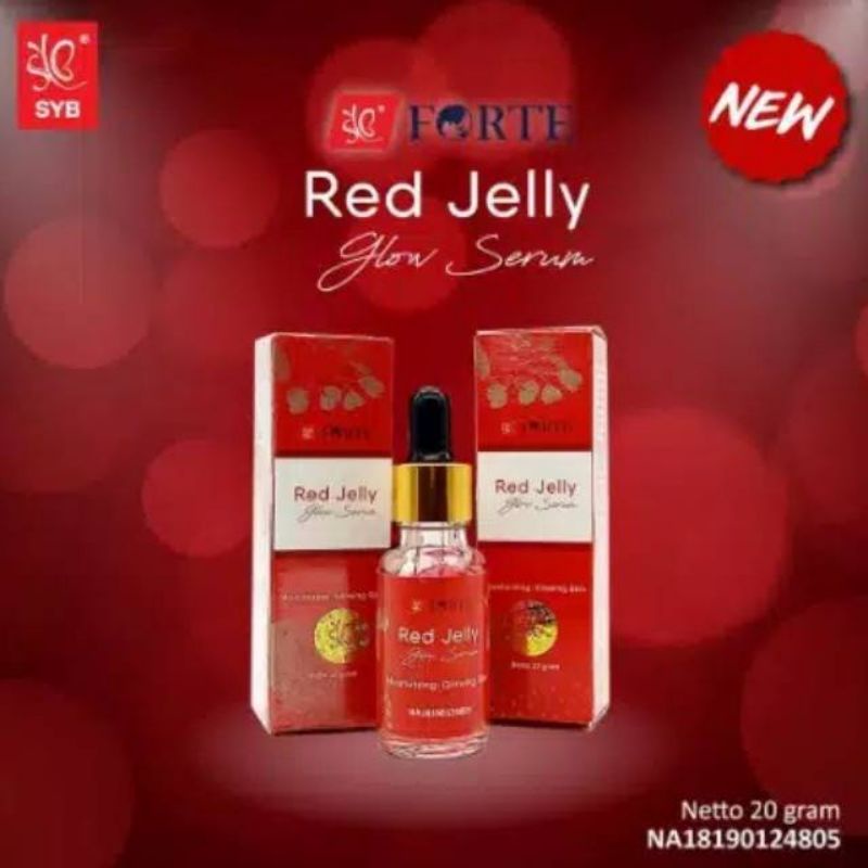 Medan Termurah Glow serum Red jelly SYB BPOM forte