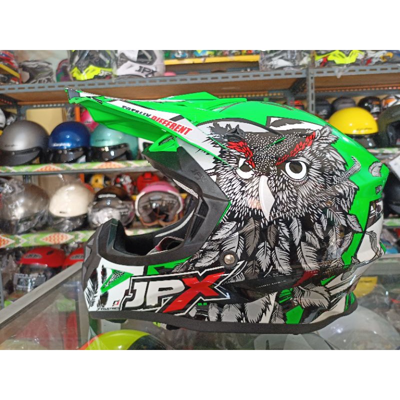 HELM JPX FOX1 CROSS MOTIF ORIGINAL