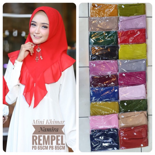 MINI KHIMAR NAMIRA ORI ALMEERA BY RA