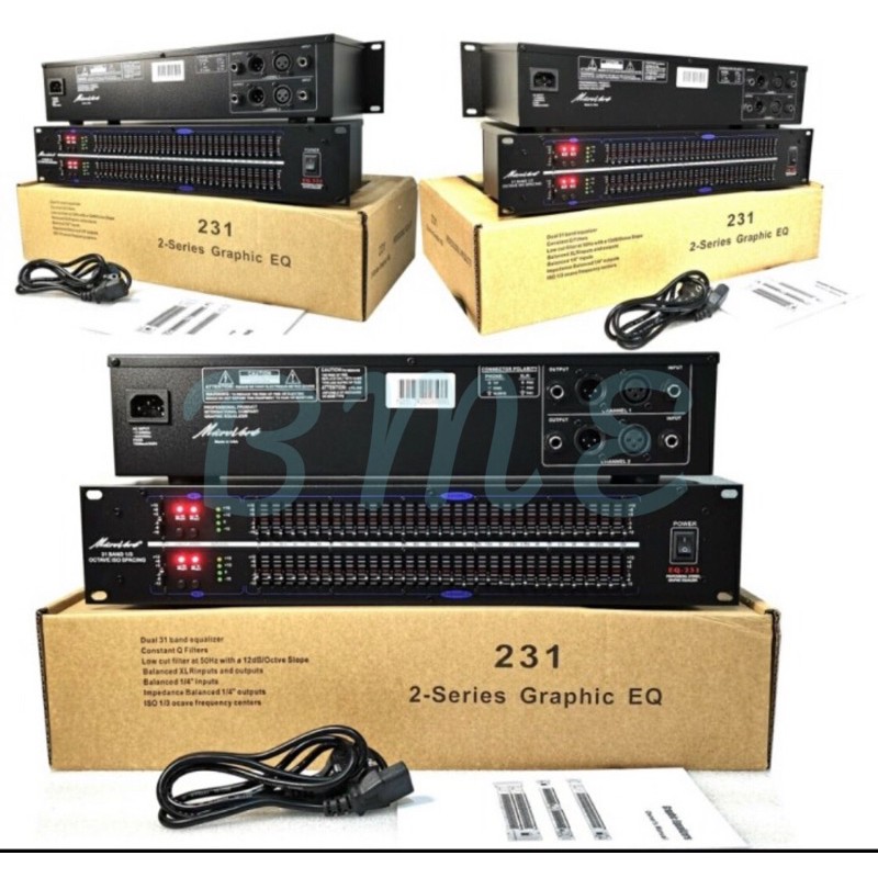 Equalizer MICROVERB EQ231/EQ 231 31 CHANNEL ORIGINAL GARANSI 2 TAHUN