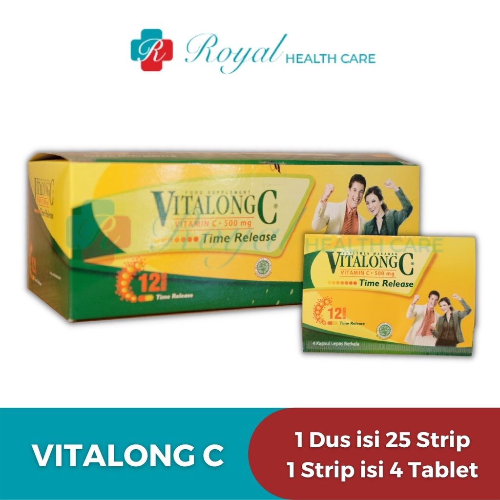 VITALONG C 100 KAPSUL MULTIVITAMIN C