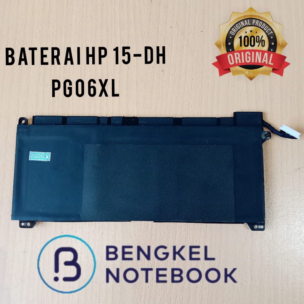 Baterai HP 15-DH PG06XL HSTNN-DB9F L48431-2C1 L48497 11.55V 69WH Original