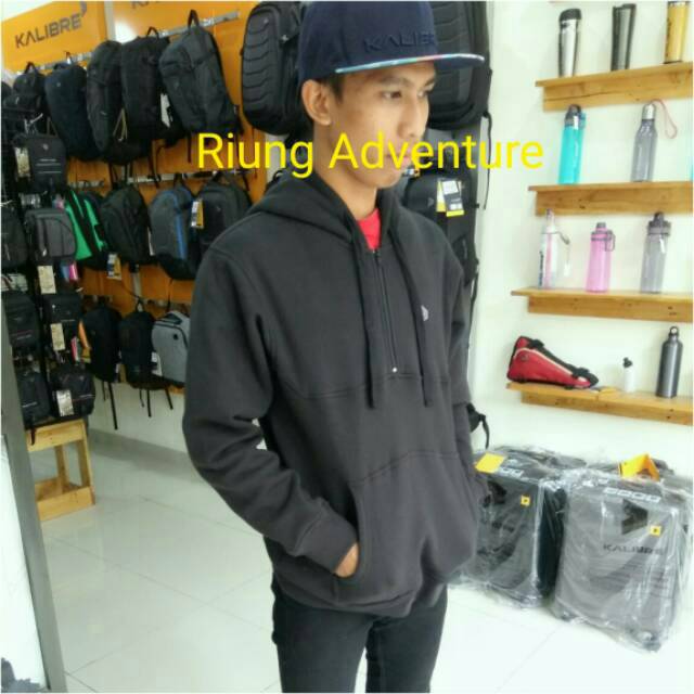 Jaket Hoodie Pria  Kalibre 970051 Original