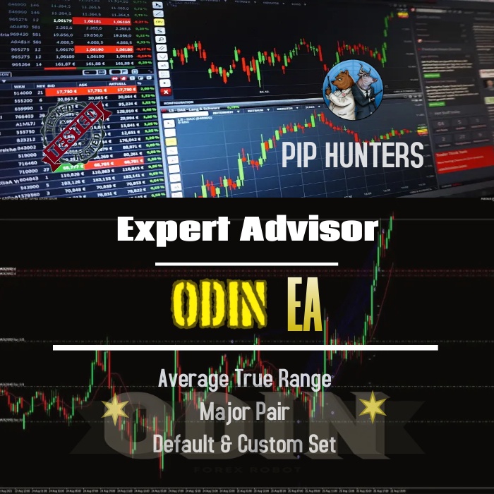 Forex Robot Trading | ODIN ATR EA One Shot (Default / Custom Set)
