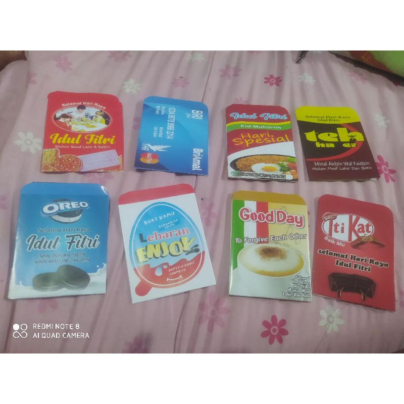 

amplop lebaran viral 1 pack isi 10 sais medium